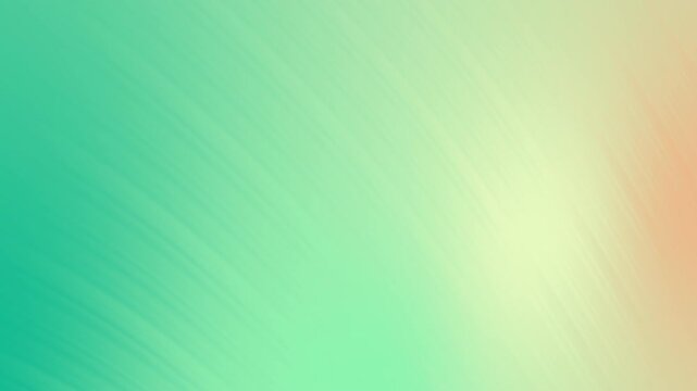 Soft pastel gradient background with green, peach and cream. Calm abstract background