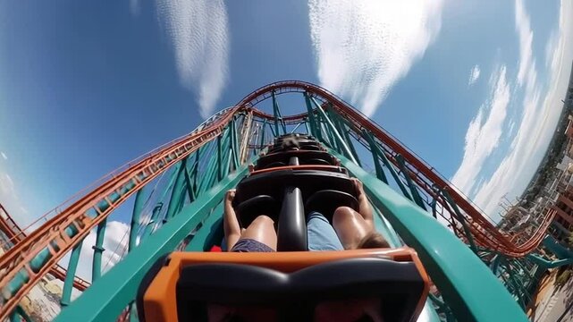 Heart-Pounding Roller Coaster Ride Experience: Skyward Thrills and Adrenaline Rush