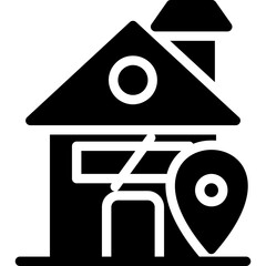 Property Map Glyph Icon