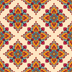 pattern batik flower damask ethnic boho ikat texture tribal geometric background