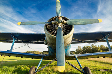 vintage airplane propeller
