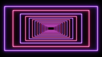  glowing tunnel with  light . Background light illustration.