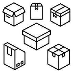 vector illustration of a gift box