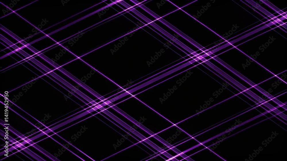 Poster A purple background with lines and a black background with white lines, abstract geometric patterns, minimal design aesthetic, digital art texture, modern visual background concept