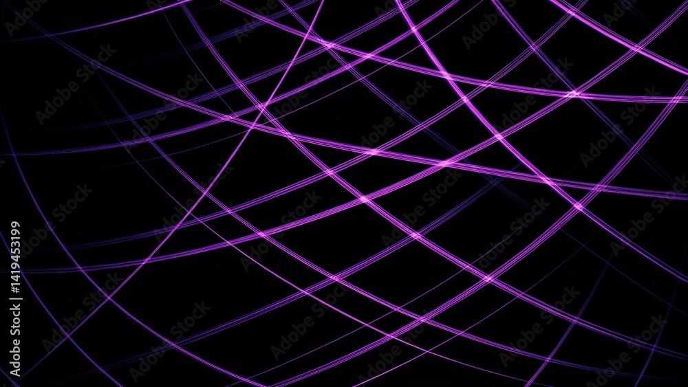 Aufkleber A purple background with lines and a black background with white lines, abstract geometric patterns, minimal design aesthetic, digital art texture, modern visual background concept