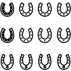 black and white icons