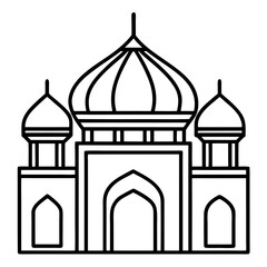 Masjid vector