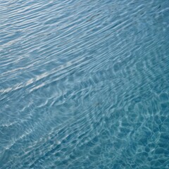 Fototapeta premium blue water surface, blue water background, blue water ripples