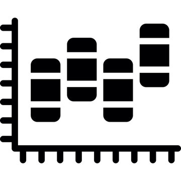 Box Plot Glyph Icon