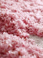 Soft Pink Carpet of Fallen Cherry Blossoms