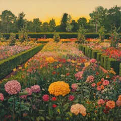 A Symphony of Blooms: Walkway Through the Botanic Wonderland