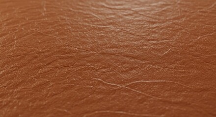 Fototapeta premium Detailed Texture of Brown Leather Surface for Background Material