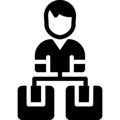 Supplier Glyph Icon