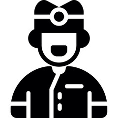 Concierge Glyph Icon