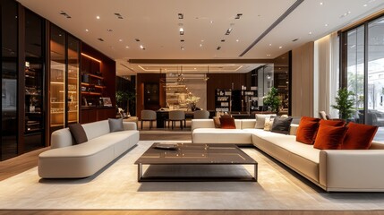 Luxurious Modern Living Room Interior Design
