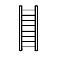 Ladder with Vertical Steps Icon Design