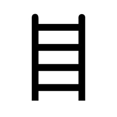 Ladder with Vertical Steps Icon Design