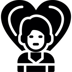 Customer Insight Glyph Icon