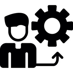 Skills Development Glyph Icon