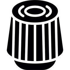 Air Filter Glyph Icon