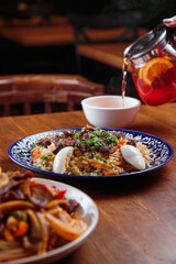 Hearty and delicious hot with spices