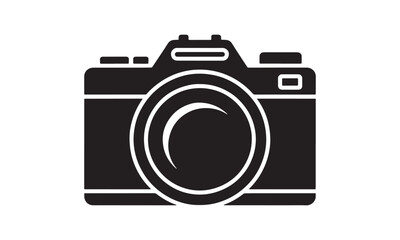 Camera Icon Logo for Photography, Media, and Creative Design Business