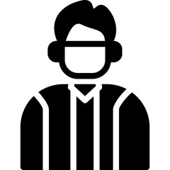 Movie Director Glyph Icon