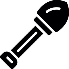 Shovel Glyph Icon