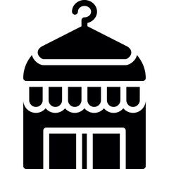 Thrift Store Glyph Icon
