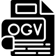OGV Glyph Icon