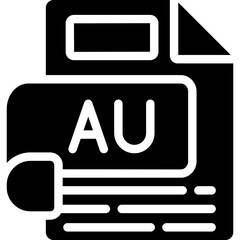 AU Glyph Icon
