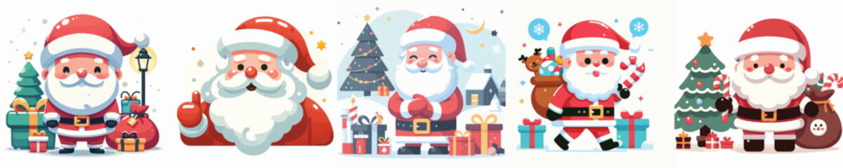 Vector of Santa Claus.