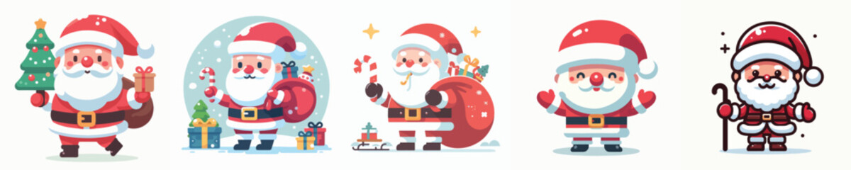 Vector of Santa Claus.