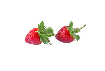 Strawberry isolated on white background