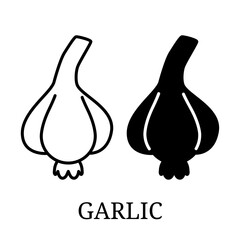 garlic icon "NO AI"