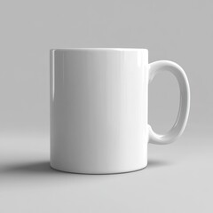 Realistic mug design mockup PNG