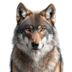 Obraz premium Enigmatic mysterious wolf png wildlife png forest predator png canine png wild animal png wolf pack png howl png fur texture png night scene png transparent background image