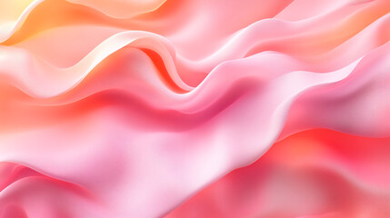 Obraz premium Light gray-pink grainy gradient background with pastel orange and white accents. Banner, poster, header backdrop design