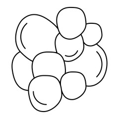 Immune Signal Molecule Icon. Cytokine and Cell Signaling Vector