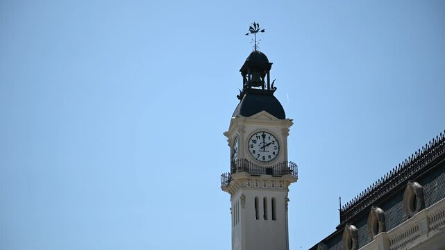 clock tower in the city of Valencia