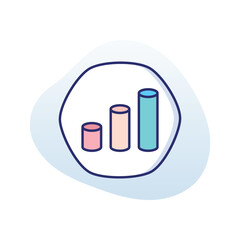 Chart  Vector icon
