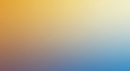 Smooth gradient background transitions from warm orange to cool blue. Abstract gradient.