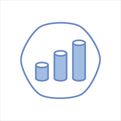 Chart  Vector icon
