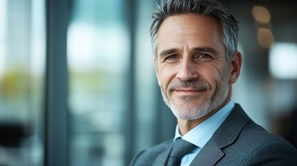 Fototapeta premium Confident Businessman Portrait