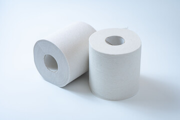 2ロールのトイレットペーパー