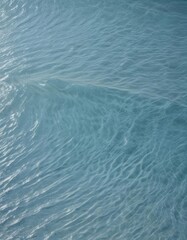 Obraz premium Subtle light blue gradient, calming ocean waves texture, illustration, dreamy