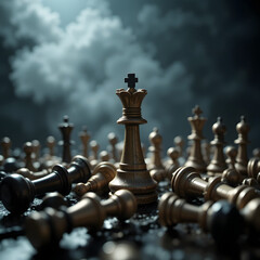 chess king and queen