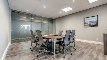 Privacy in glass meeting rooms