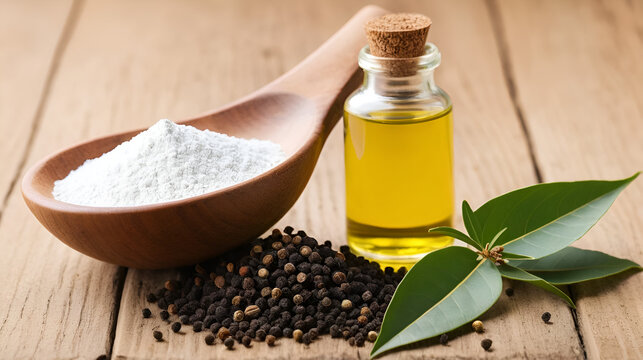 Popular home remedy for toothache or tooth related problems i.e Clove oil with powder of black pepper used with neem or arak bark.