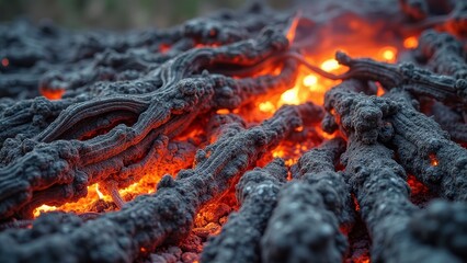 Electrocardiogram with red waveform